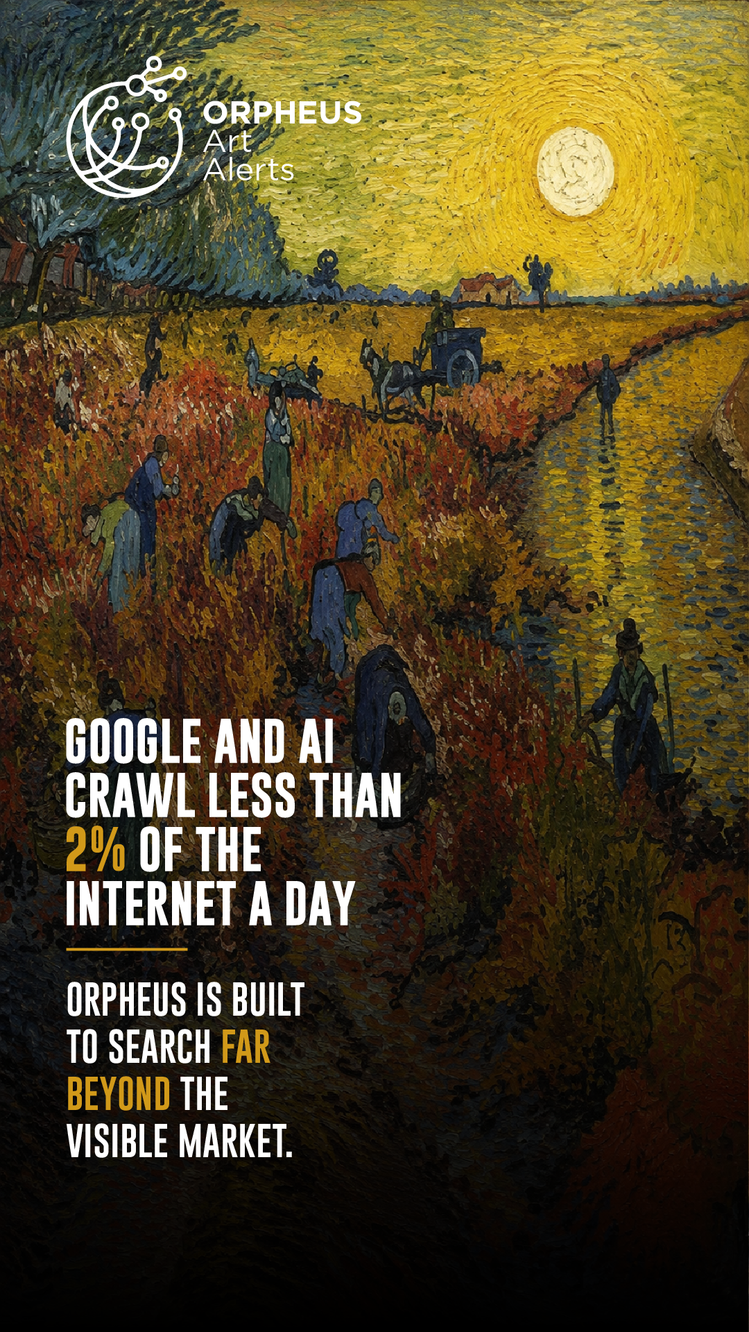 Social Media Stories for Orpheus Art Alerts